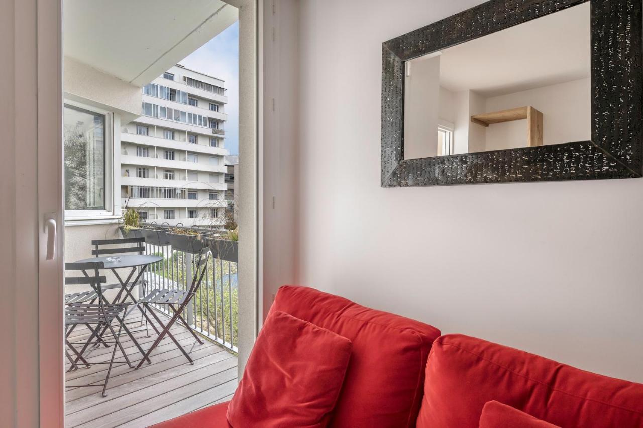 En Plein Coeur De Ville Bel Appartement Pour 6 Nantes Bagian luar foto